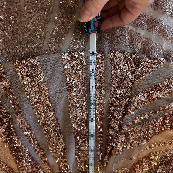 Jovani mermaid prom dress size 2 - Picture 5 of 16